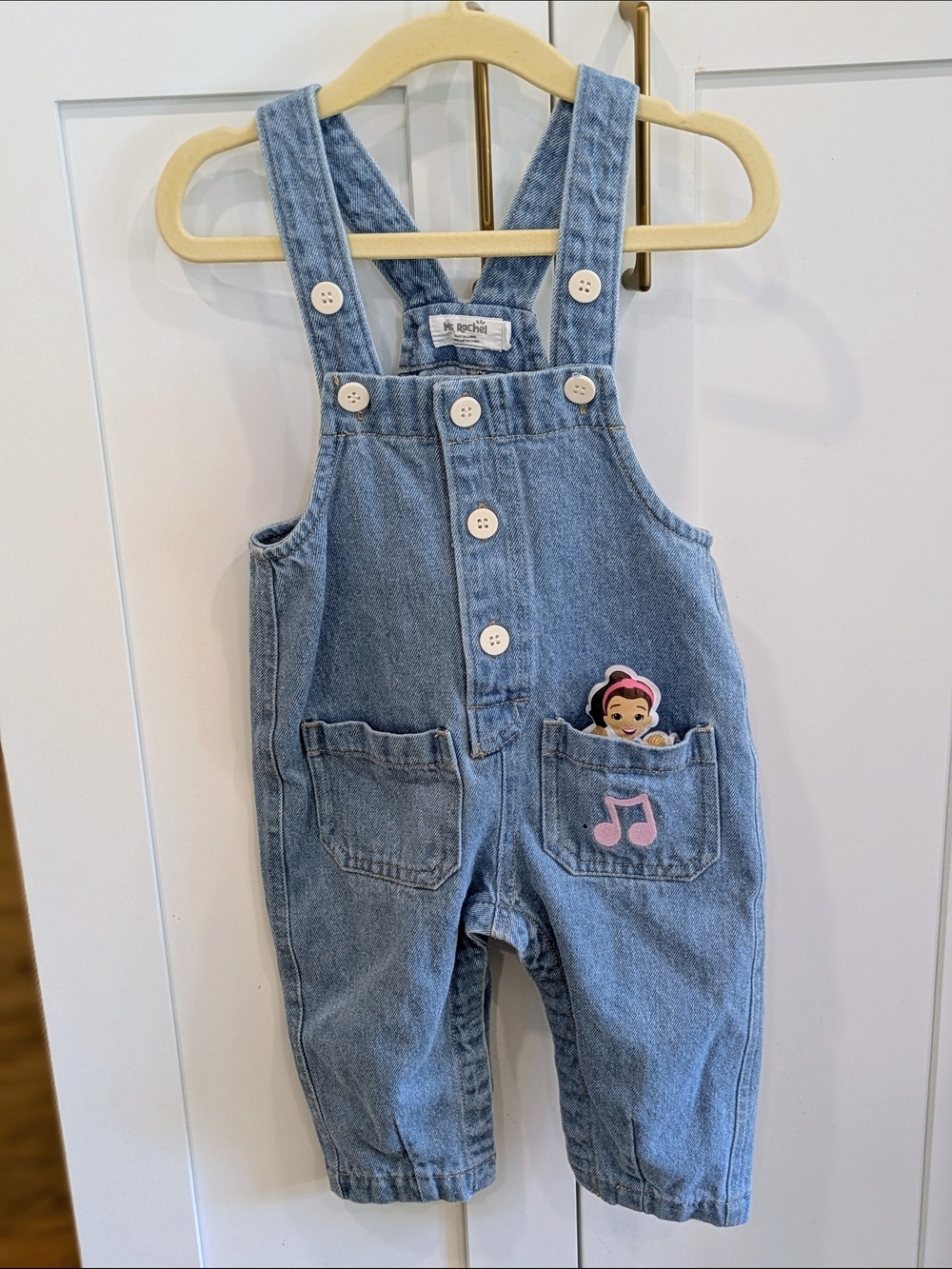 Ms.Rachel Blue Denim Overalls